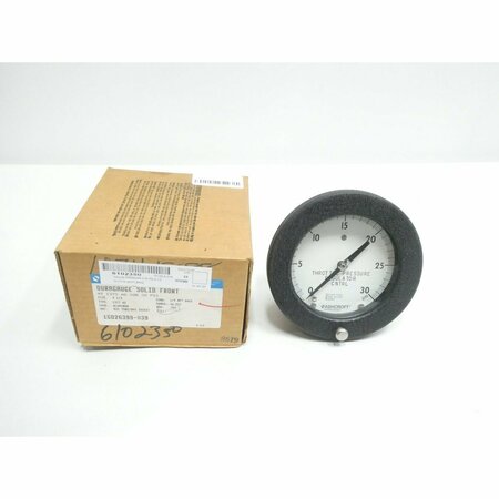 ASHCROFT 4-1/2IN 1/4IN 0-30PSI NPT PRESSURE GAUGE 45-1377-AS-02B-30